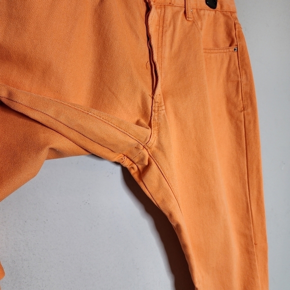 MNML Orange Men's B251 Flare Denim Jeans Men's size 30x32 Button fly - Picture 7 of 16